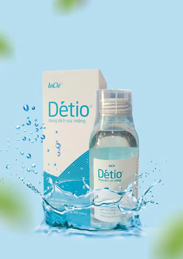 Nước súc miệng sát khuẩn Detio